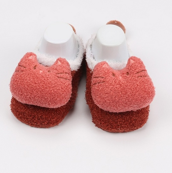 珊瑚绒卡通儿童袜婴儿小童宝宝地板袜子